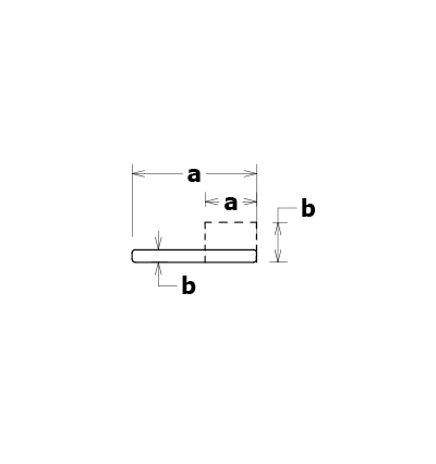 Bande souple 155x3